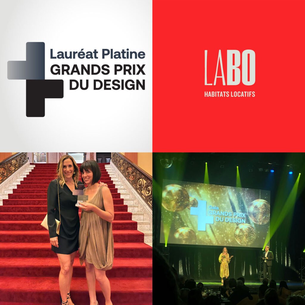 Platinum Award at the Grands Prix du Design